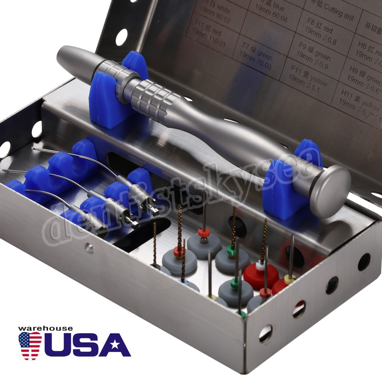 Dental Root Canal File Extractor Endo Broken Files Removal System Holder Tools