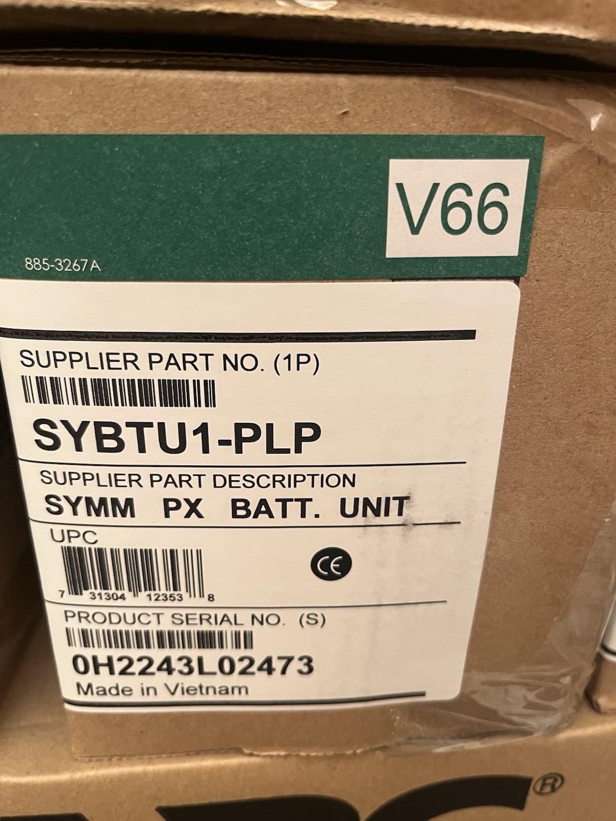 APC Schneider SYBTU1-PLP Symmetra PX Lead-Acid Battery Unit