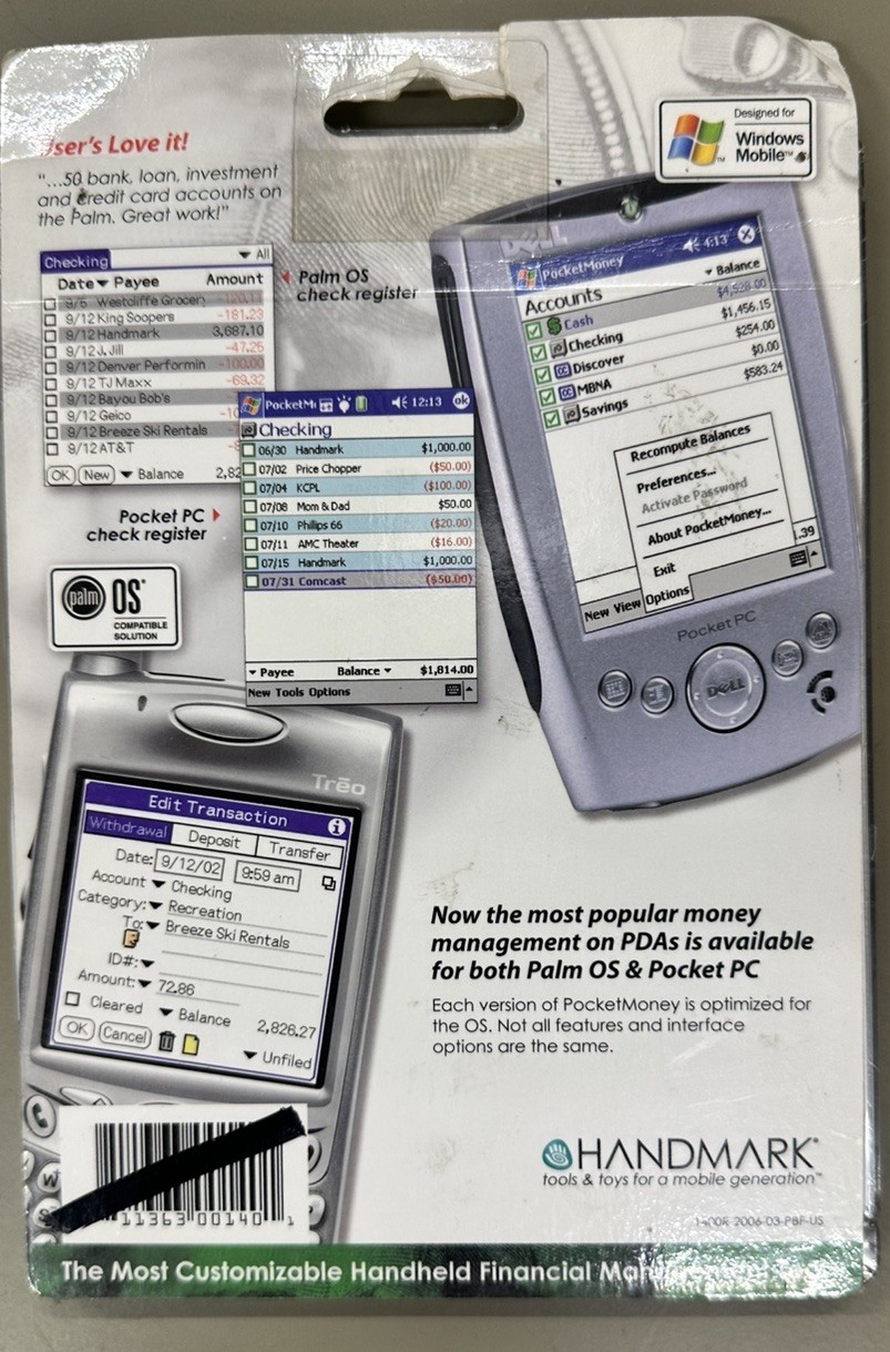 Handmark Pocket Money Windows Mobile