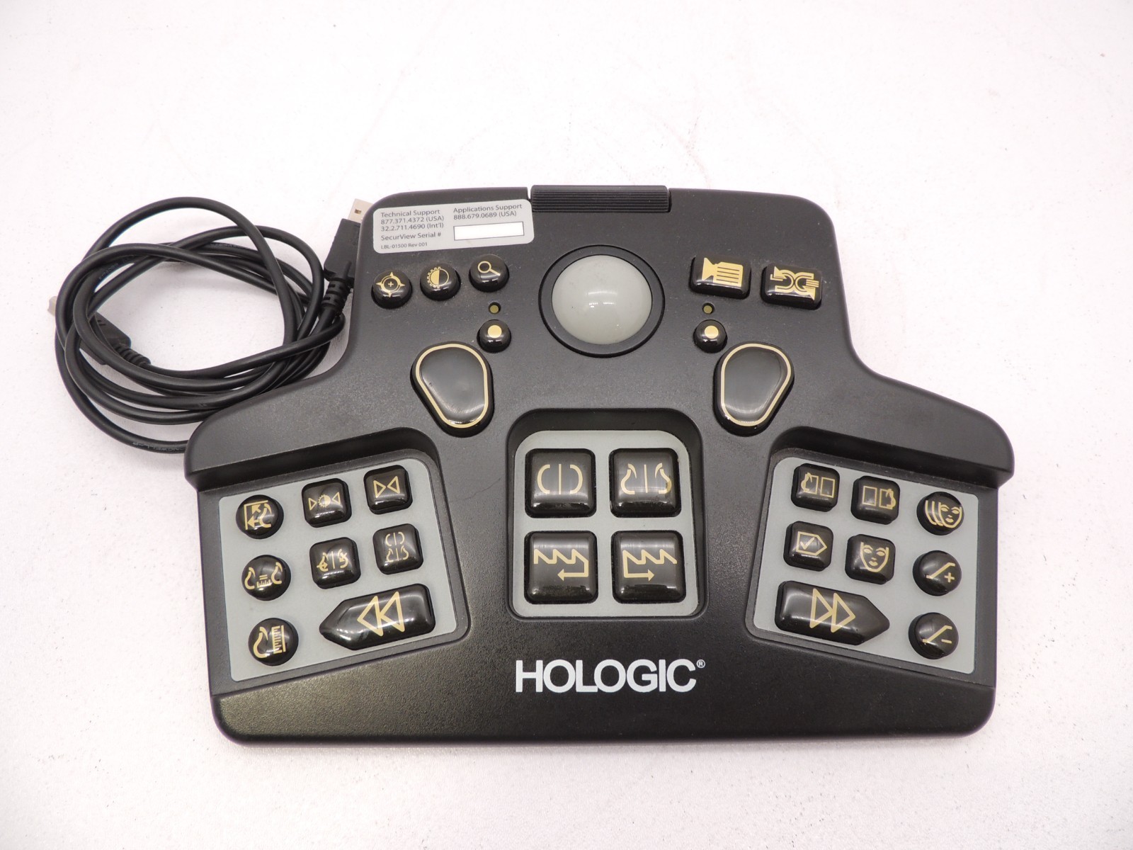 Hologic SecurView Keypad CMP-00321 Rev. 002 w/ USB Cable Tested Working