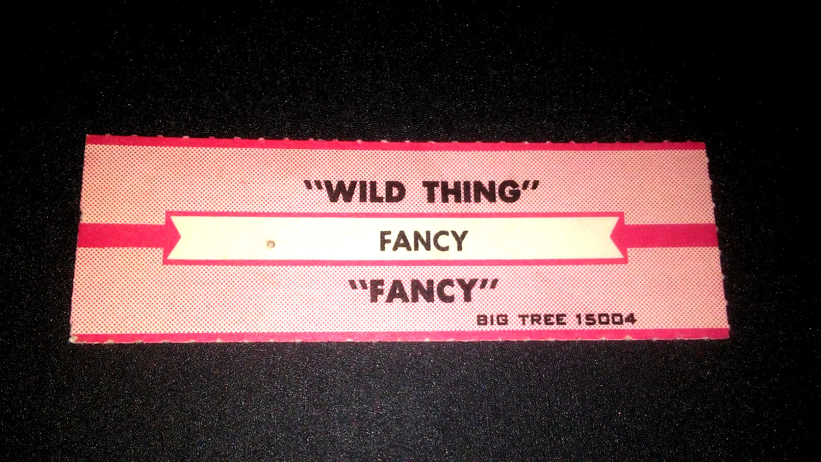 JUKEBOX STRIP (1)  FANCY Wild Thing/Fancy 45 L@@K!