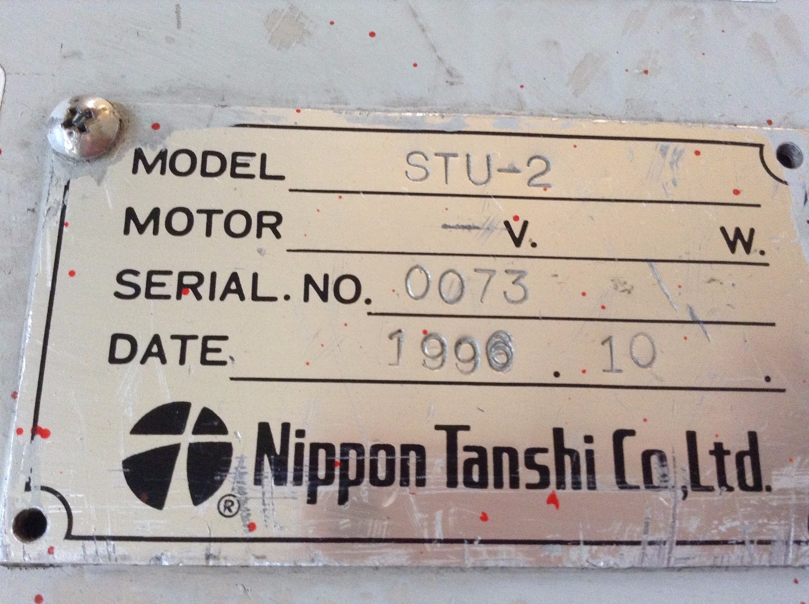 Nippon Tanshi Co. STU-2 wire stripper Controller