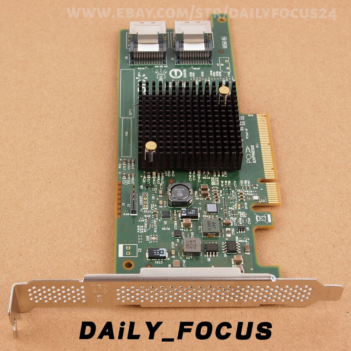 LSI 9207-8I SAS SATA 6Gb/s PCI-e 3.0 x8 (=HP H220 ) IT-mode Controlle