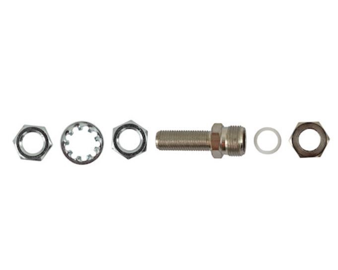 Buyers Products 1238, 3/8"-24 Thread Bulkhead Fitting