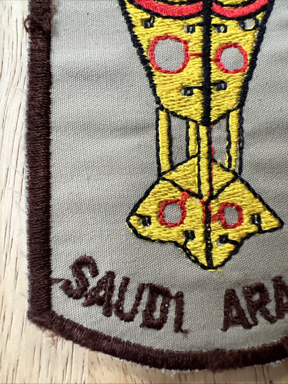 Vintage Dammam Saudi Arabia Morale Patch