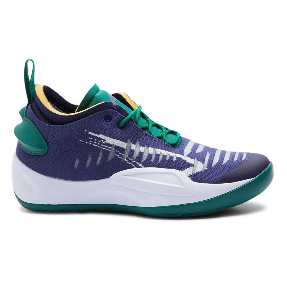 PUMA  X June Ambrose Keeping Score Rise Nitro Basketball  Womens Blue Sneakers A