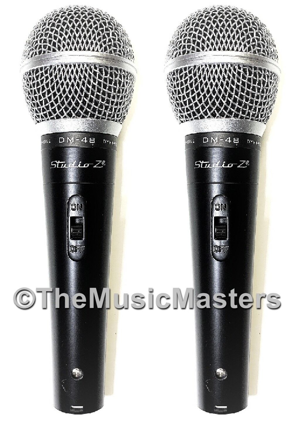 2X Dynamic Handheld Professional MICROPHONES w/ Case Bands DJs Karaoke PA Vocals