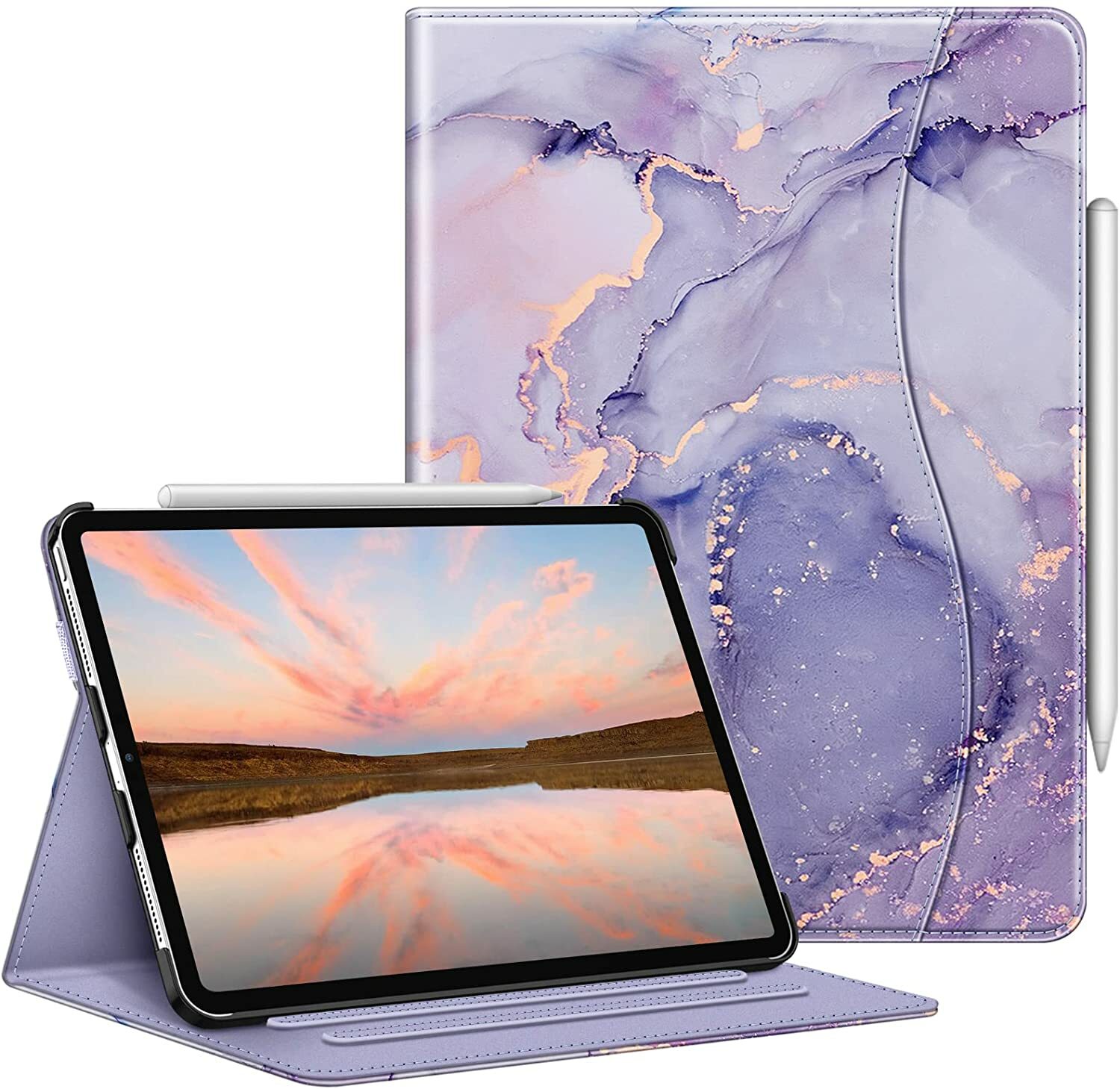 For iPad Pro 11" (4th/3rd Gen) 2022/2021 Multiple Angles Case Folio Stand Cover