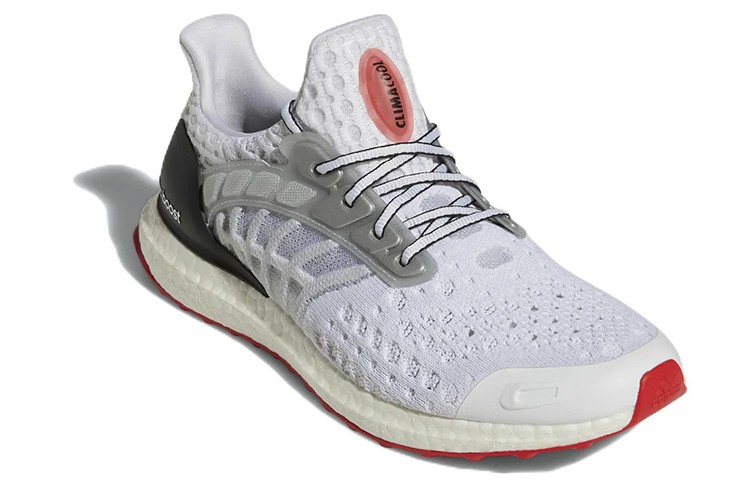 Adidas Ultra Boost Climacool 2 Dna White Vivid Red Black - GY5373 New Authentic