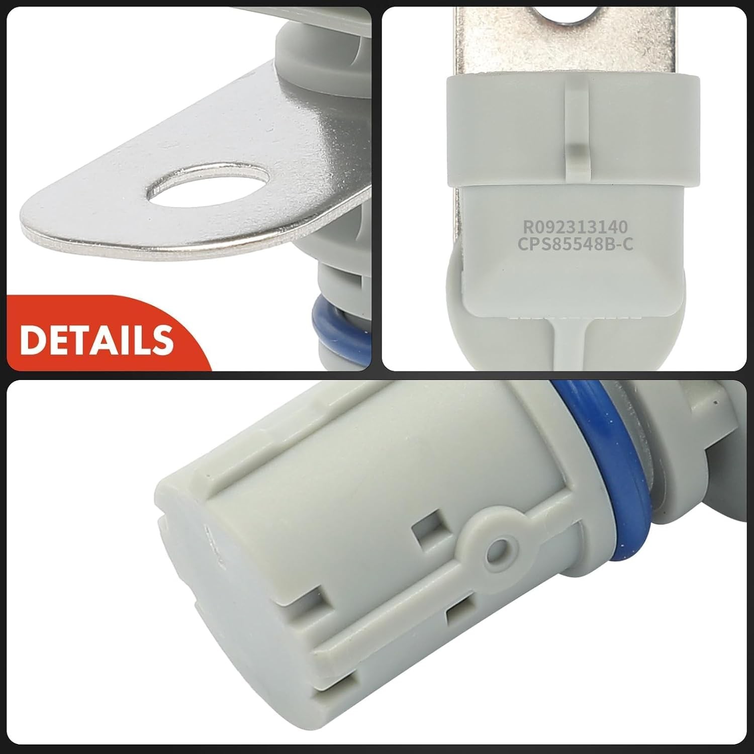 A-Premium Engine Crankshaft Position Sensor 12585546 Compatible with Chevy, GMC,