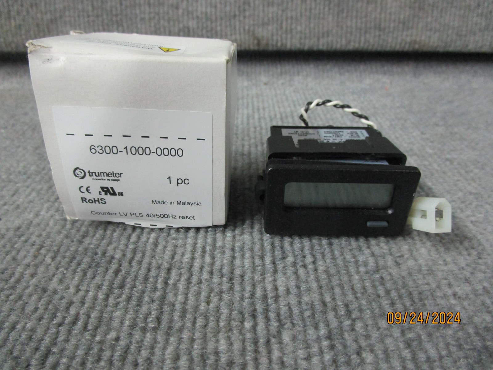 Trumeter 6300-1000-0000 LCD Counter