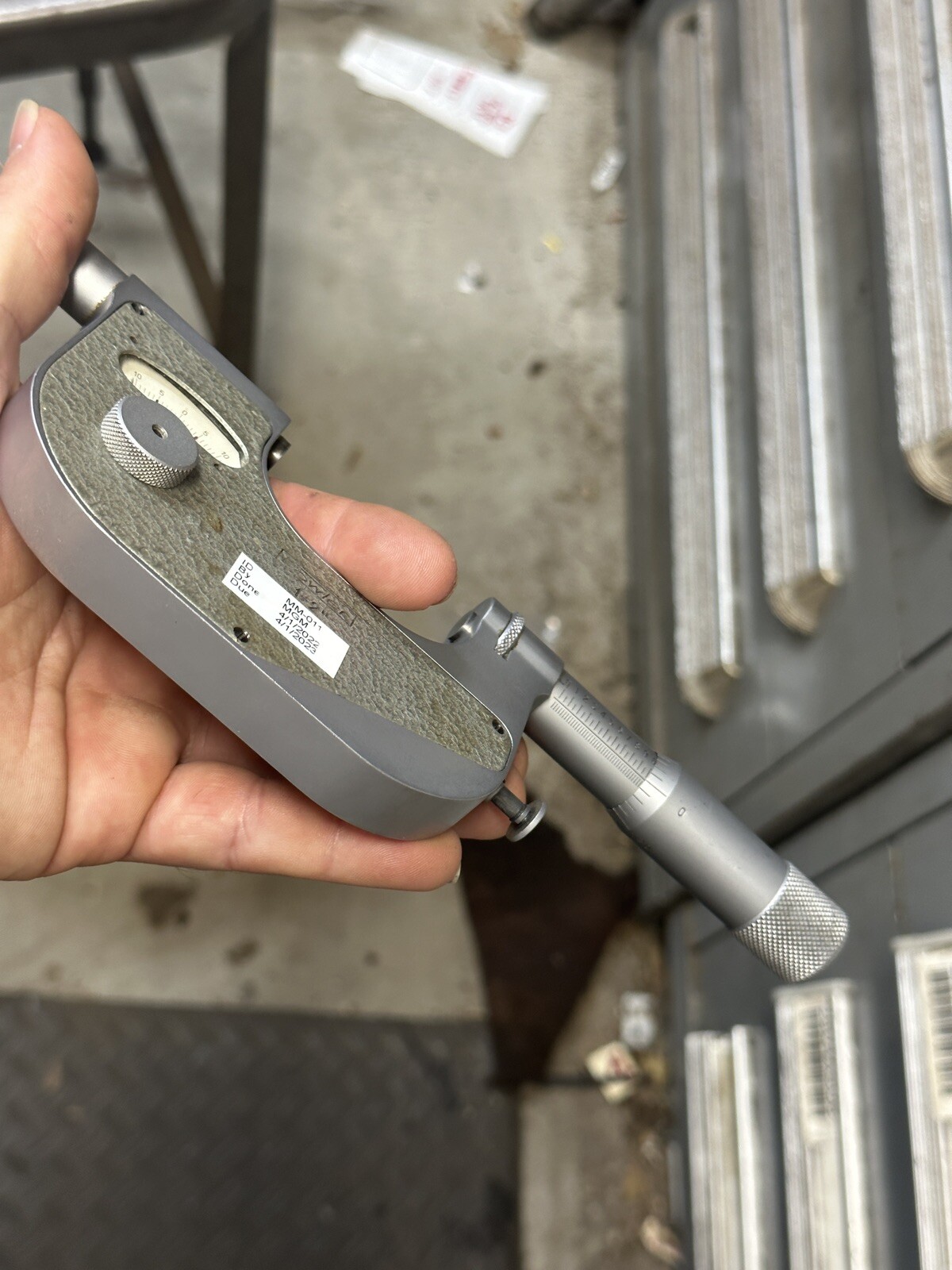 FOWLER / VIS 0-1” .0001” INDICATING MICROMETER COMPARATOR Machinist Tool Maker