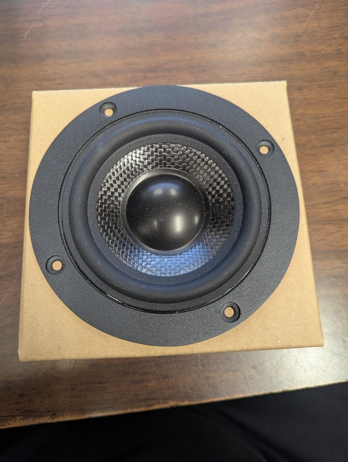 MCM 4" Woofer Carbon Fiber Rubber Surround 40W 55-3840 New lot of 3