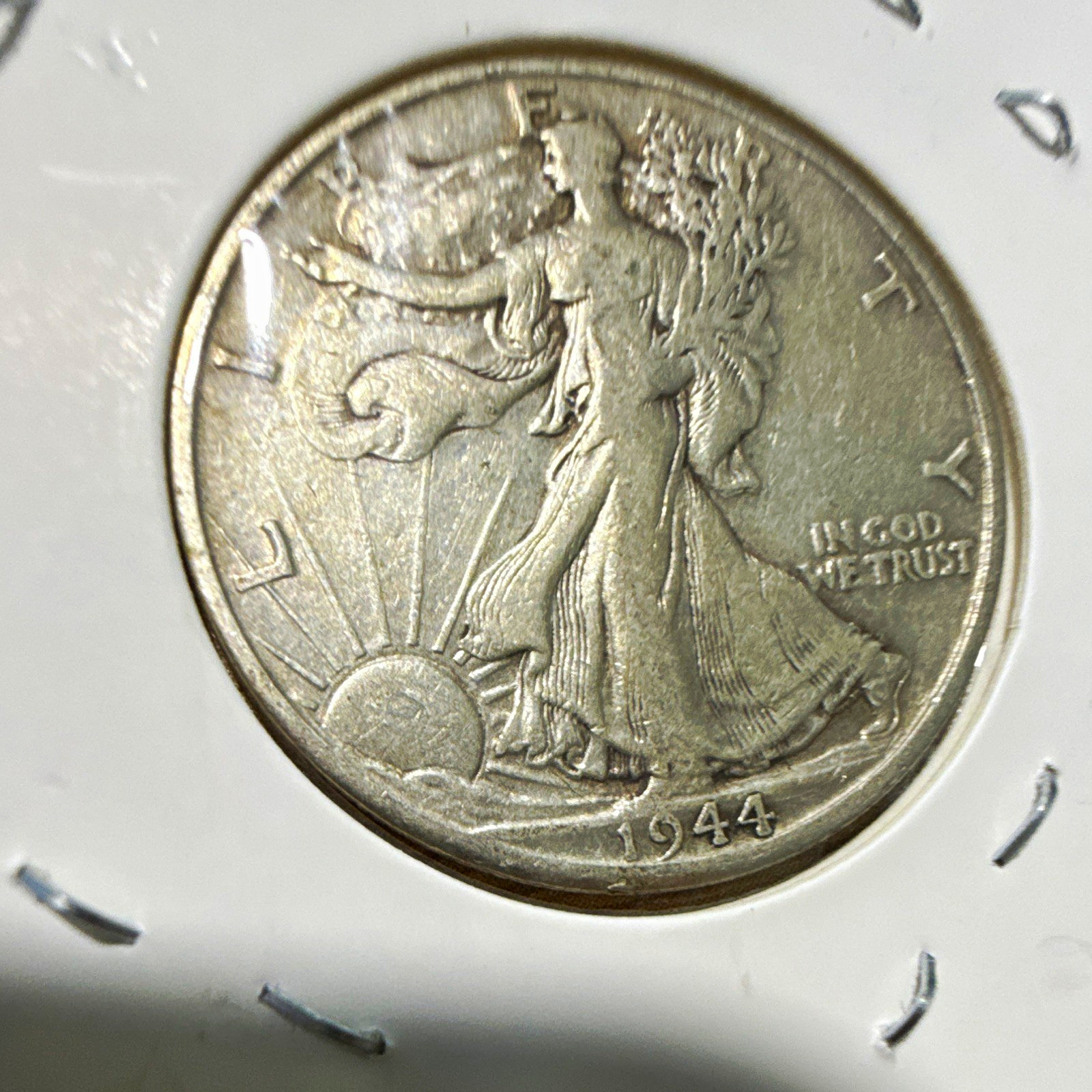 Liberty Walking Half Dollar 50C 1944-D Denver Business Strike 90% Silver