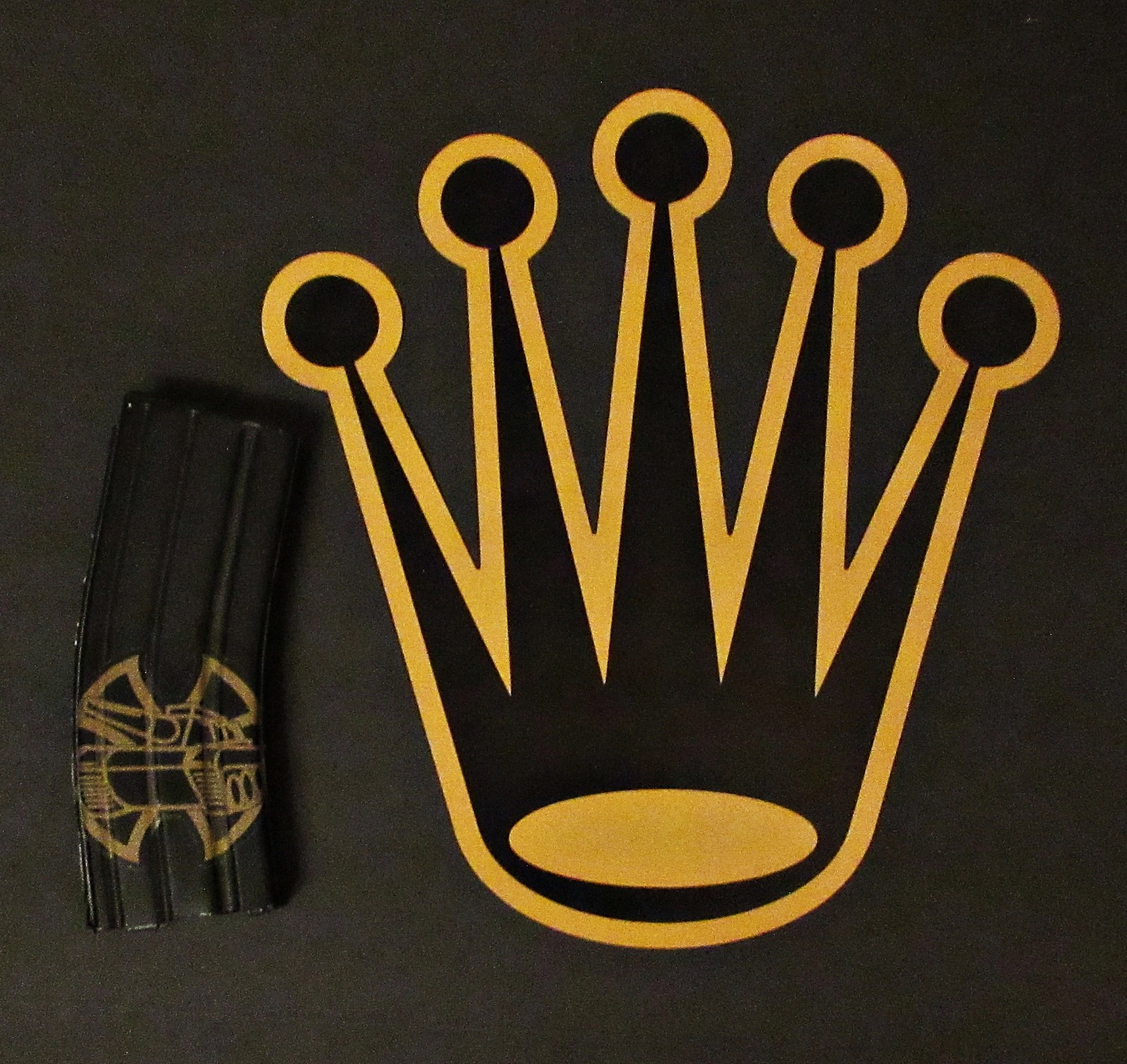 WRMFZY x FEAR TOMORROW XL 12-INCH ROLEX CROWN SAFE/FRIDGE MAGNET NEW