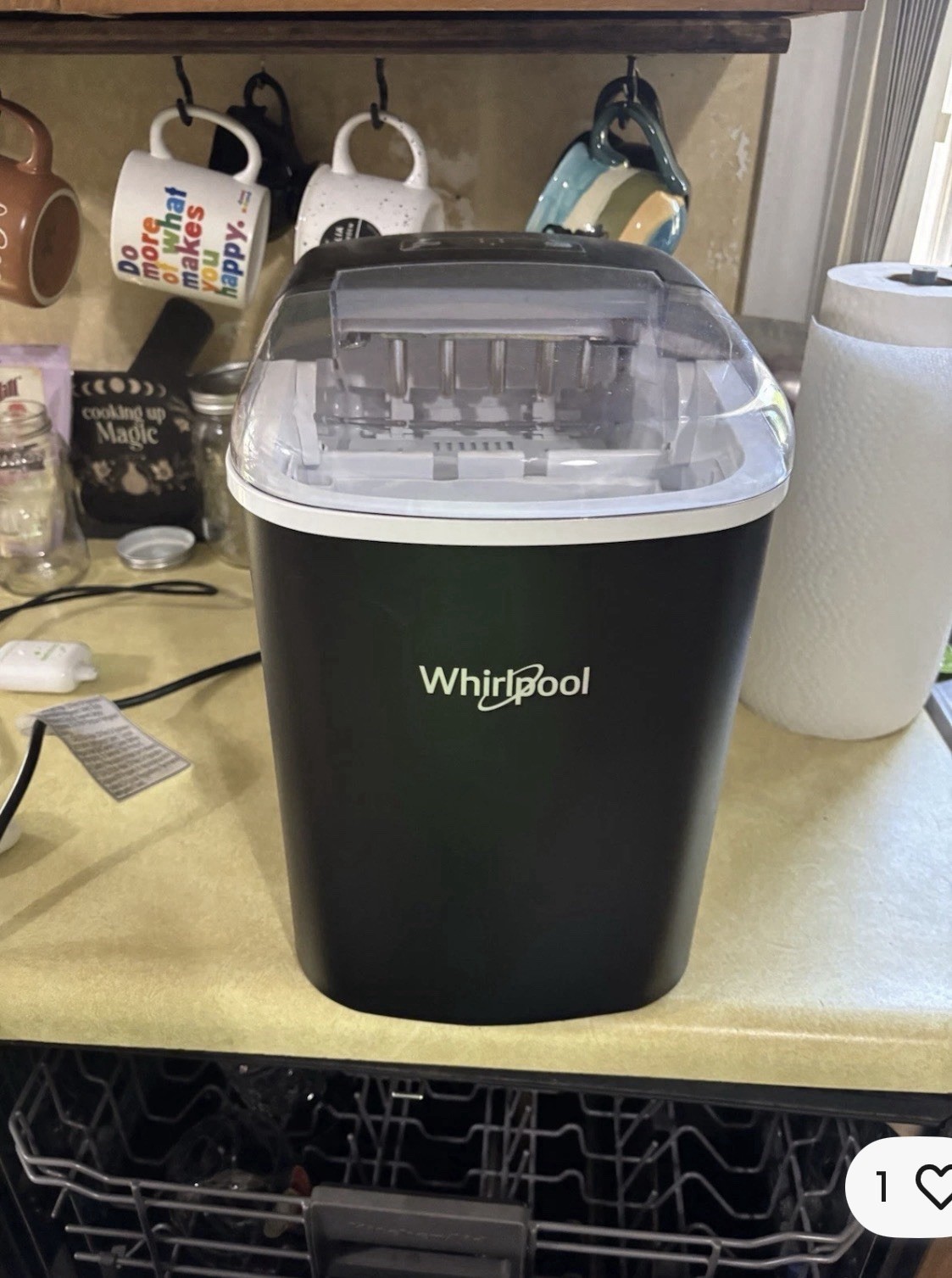 Whirlpool counter Top Ice Maker Model WHC126VBA3A