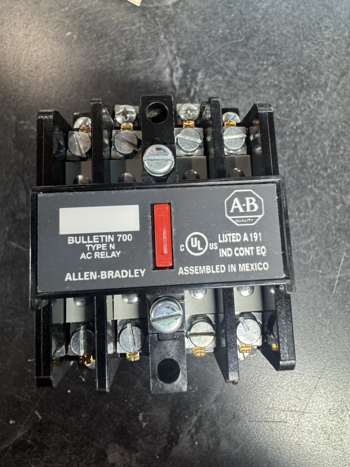 Allen-Bradley 700-N Industrial Control Relay (700-N400A1)