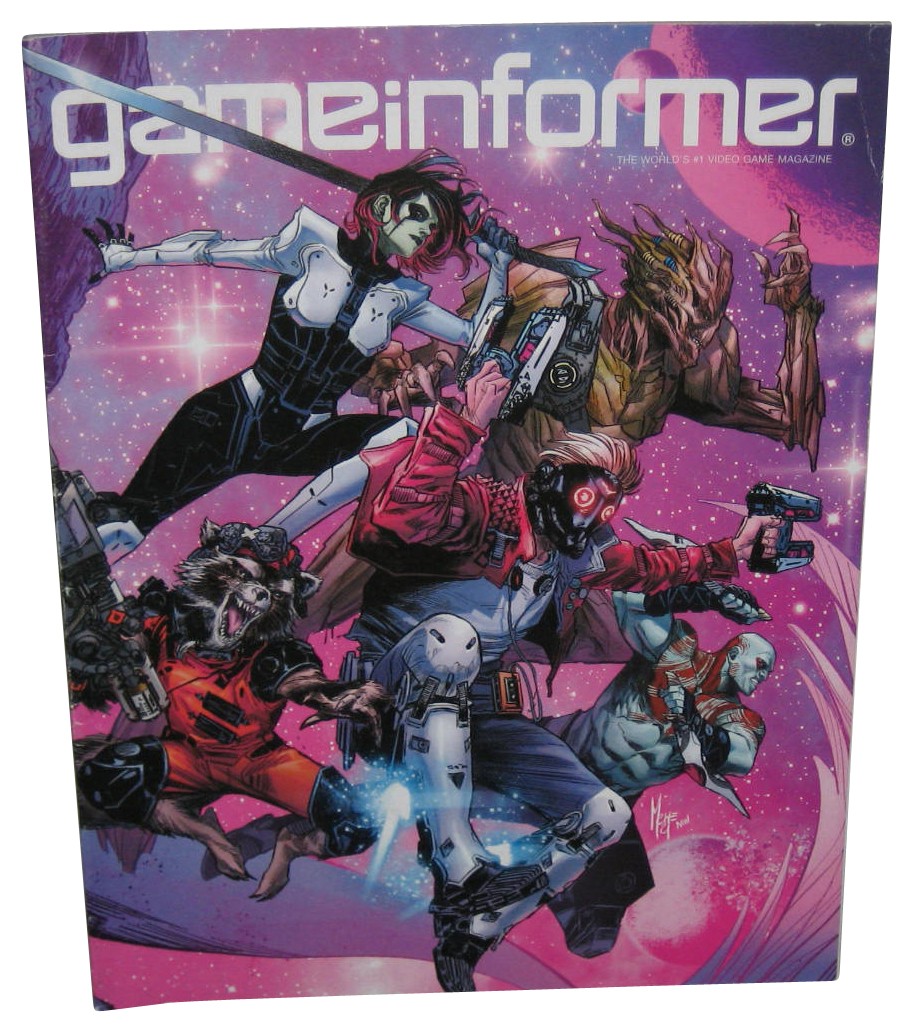 Game Informer Video Game July 2021 Magazine Book #337 - (Guardians of The Galaxy