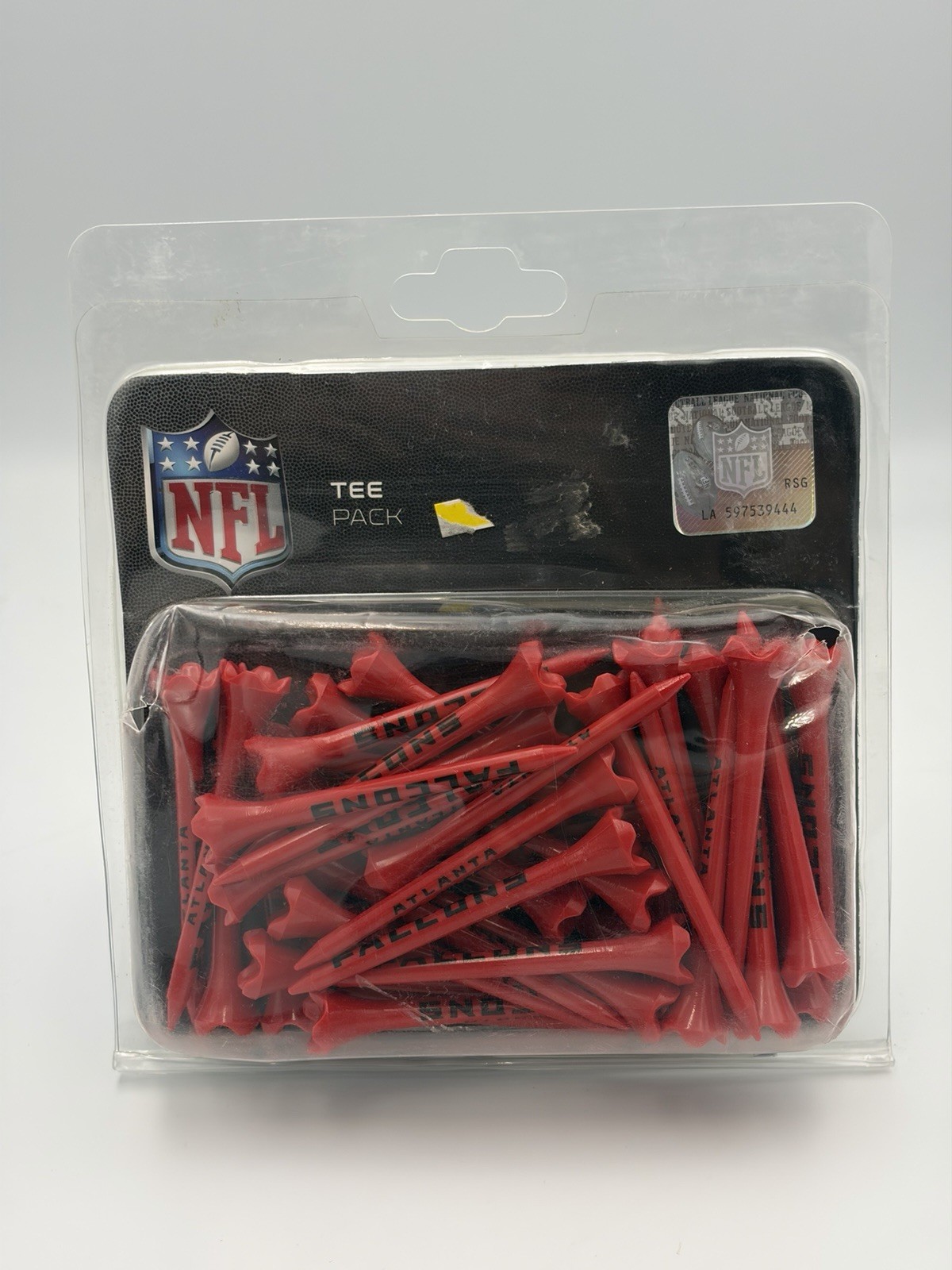 NFL Team - Tee Pack - Falcons Red - 40 2 3/4 Tees New