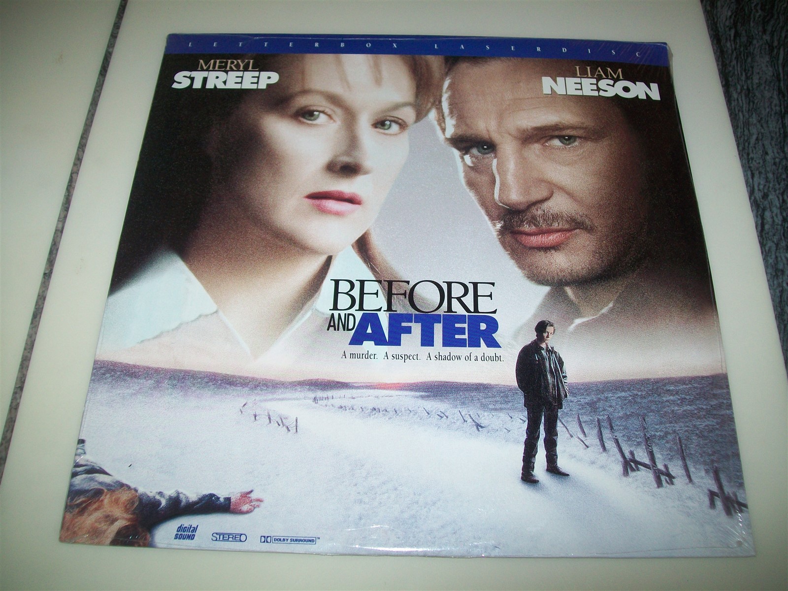 BEFORE AND AFTER Laserdisc LD WIDESCREEN FORMAT BRAND NEW SEALED MERYL STREEP!