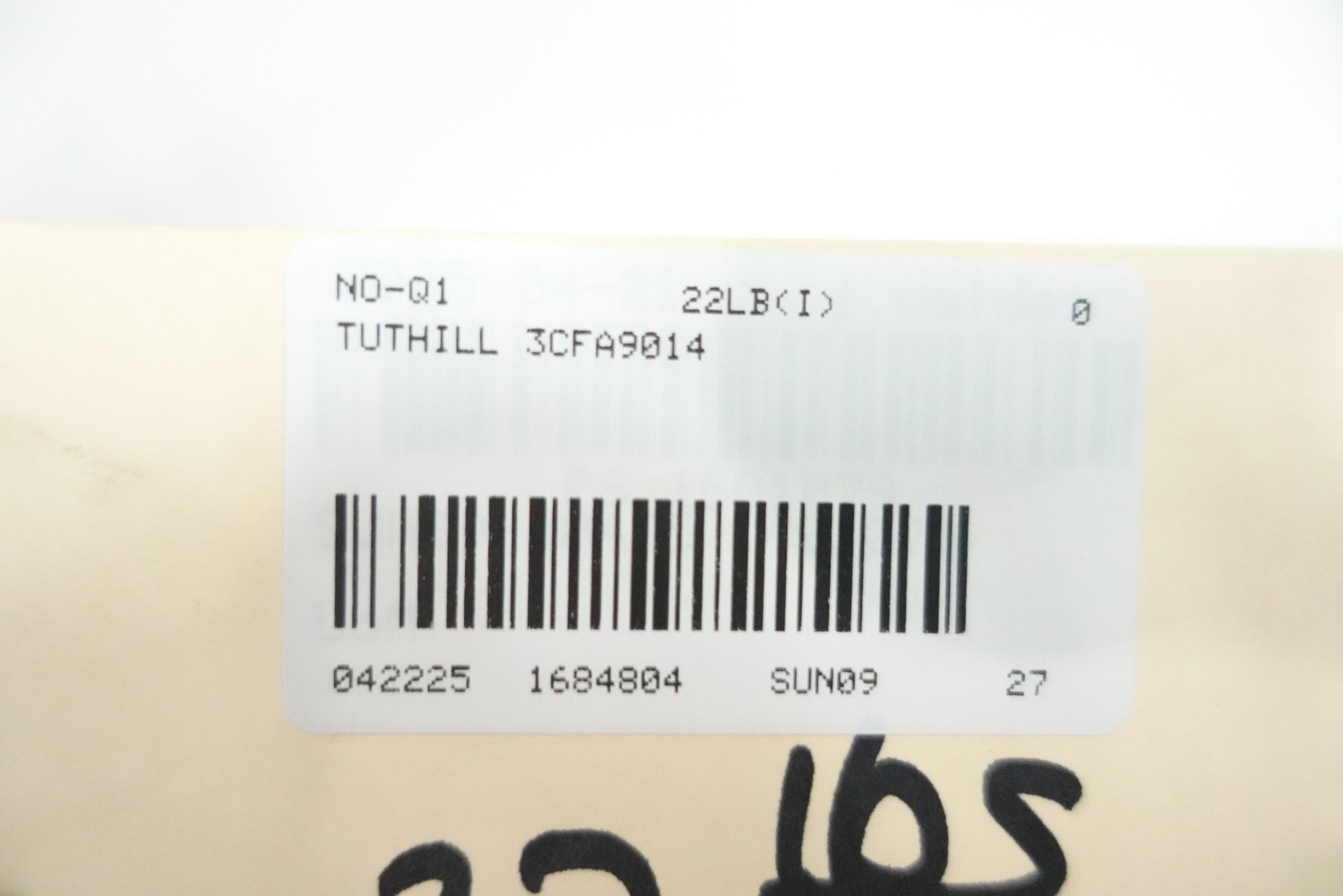 Tuthill 3CFA9014 Hydraulic Lubrication Pump