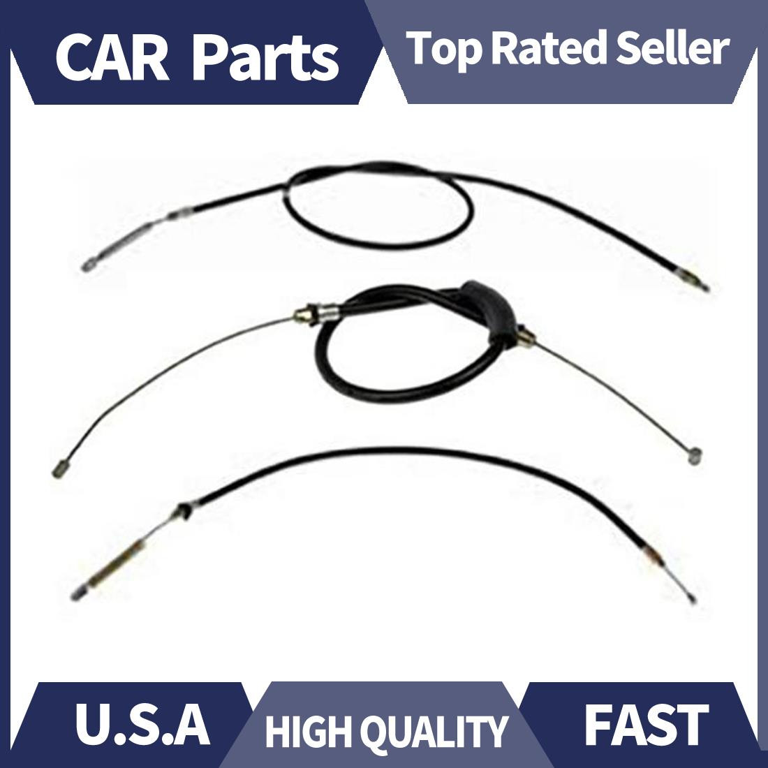 Dorman Front Rear Parking Brake Cable 3PCS For 1998 1999 2000 2001 Ford Explorer