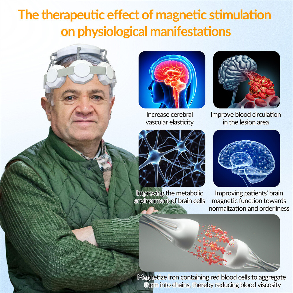 rTMS Transcranial Stimulation Machine Adjustable Strength for Depression Therapy