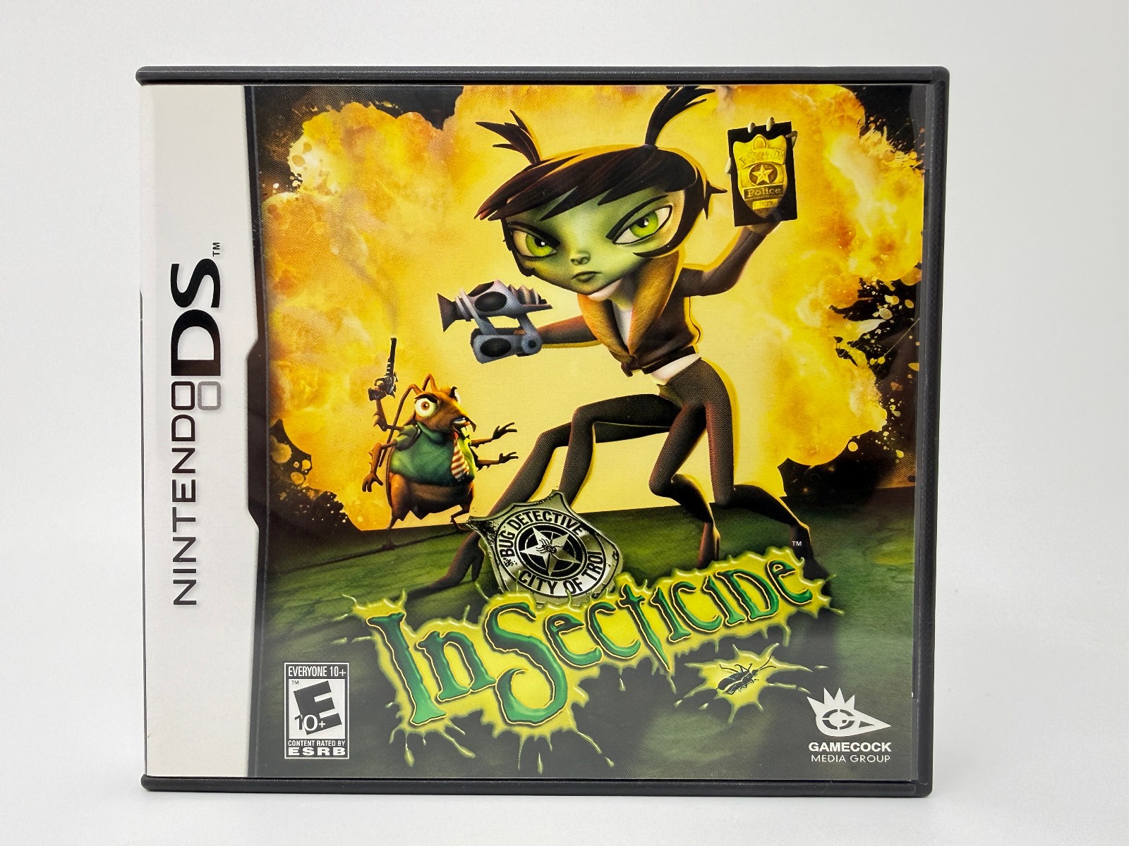 Insecticide (Nintendo DS) *CASE & MANUAL ONLY - NO GAME*