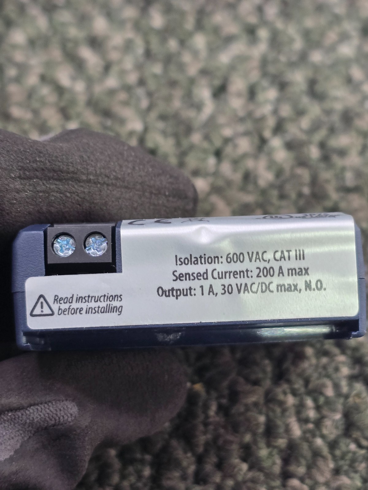 Johnson Controls CSDECM-C35200L0 Digital Current Switch, Current Sensing Relay