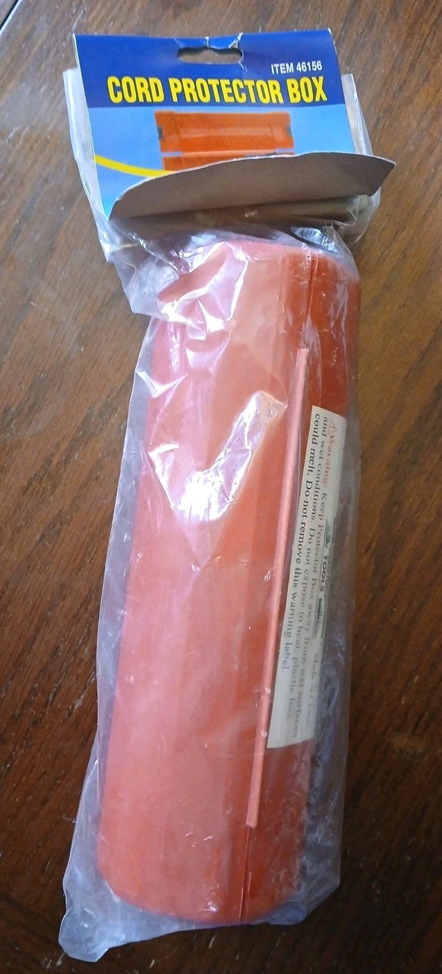 Harbor Freight CORD PROTECTOR BOX (LARGE) Item# 46156 New Sealed