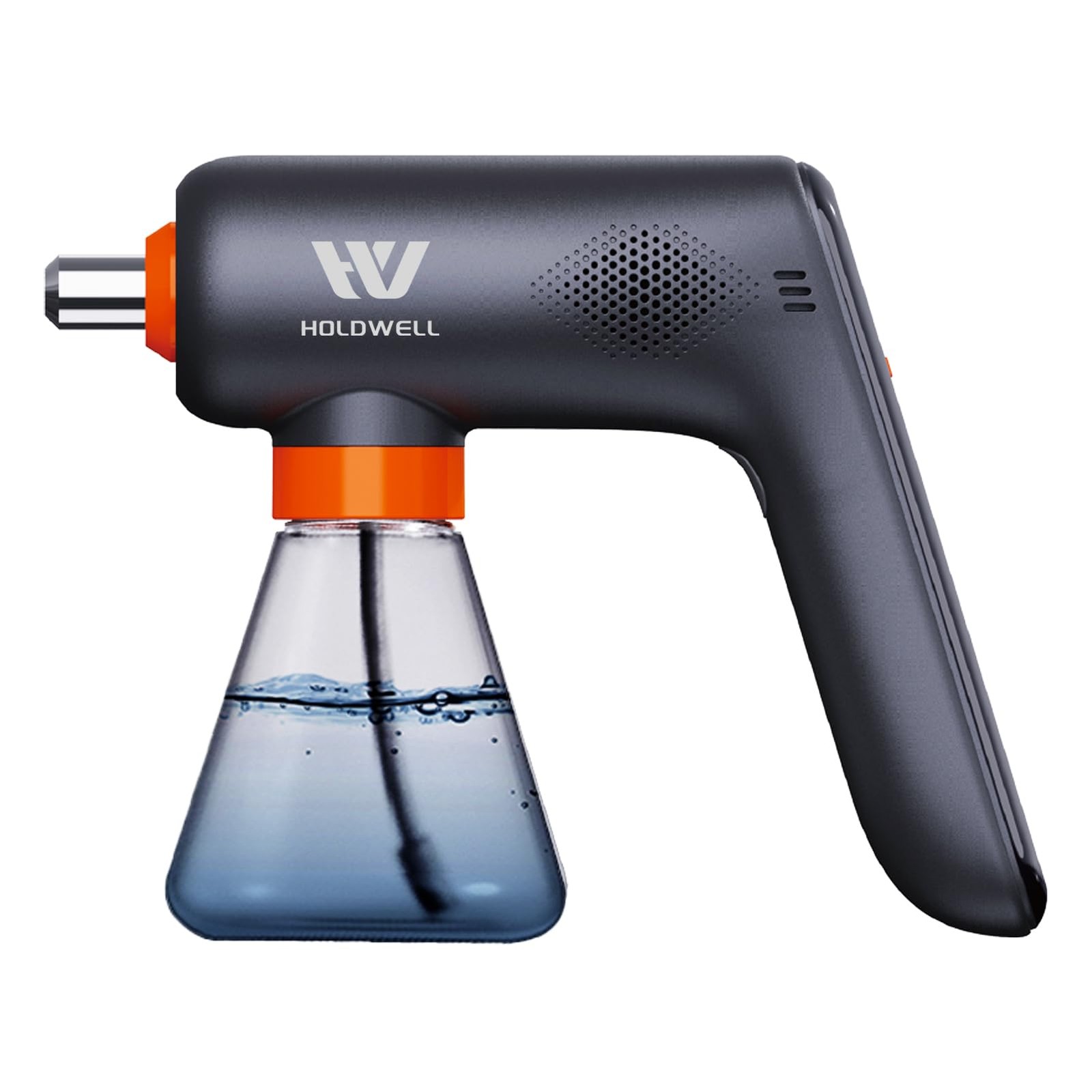 Cordless Electric Disinfection Fogger, Detachable Stainless Steel Gray