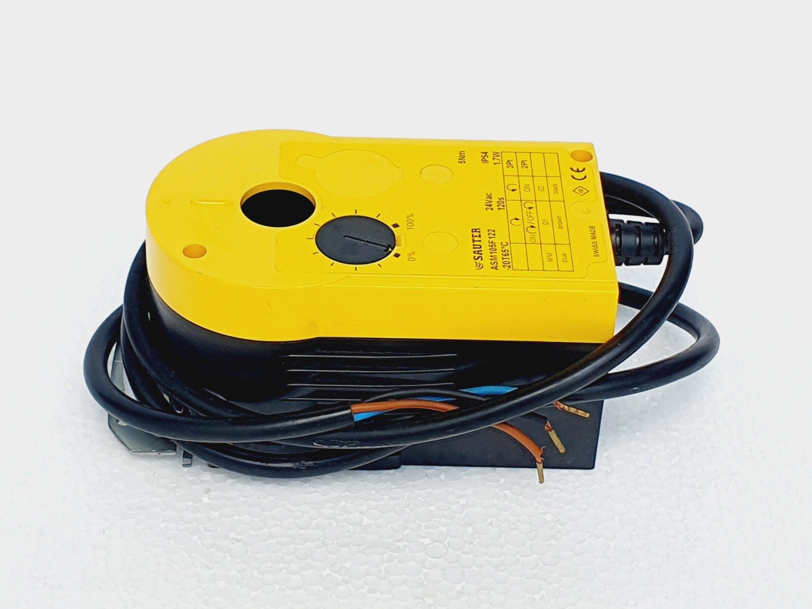SAUTER ASM105 F122 Damper Actuator  24 VAC, 5 Nm, SWISS MADE # NEW