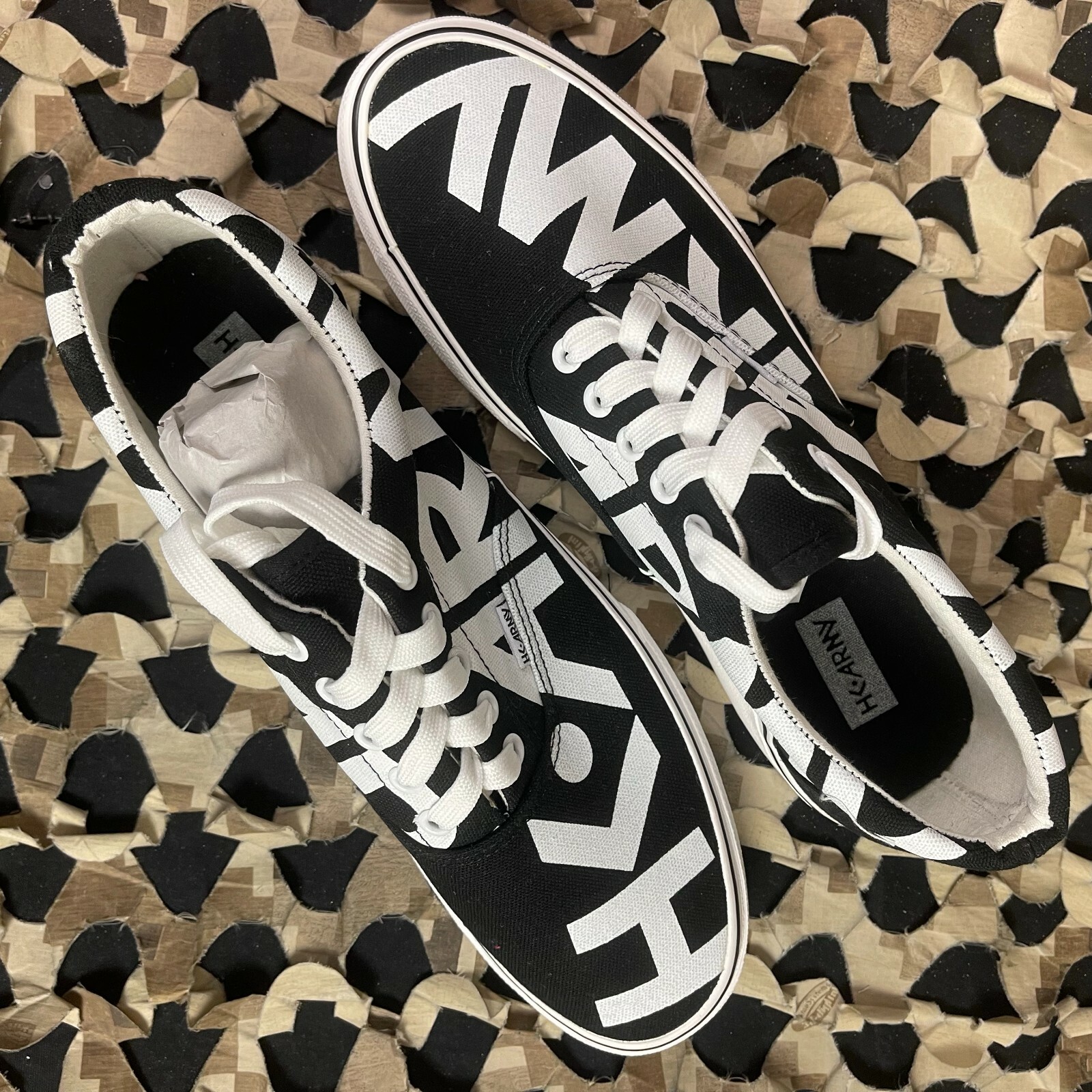 NEW HK Army Canvas Sneakers - Logo - 11