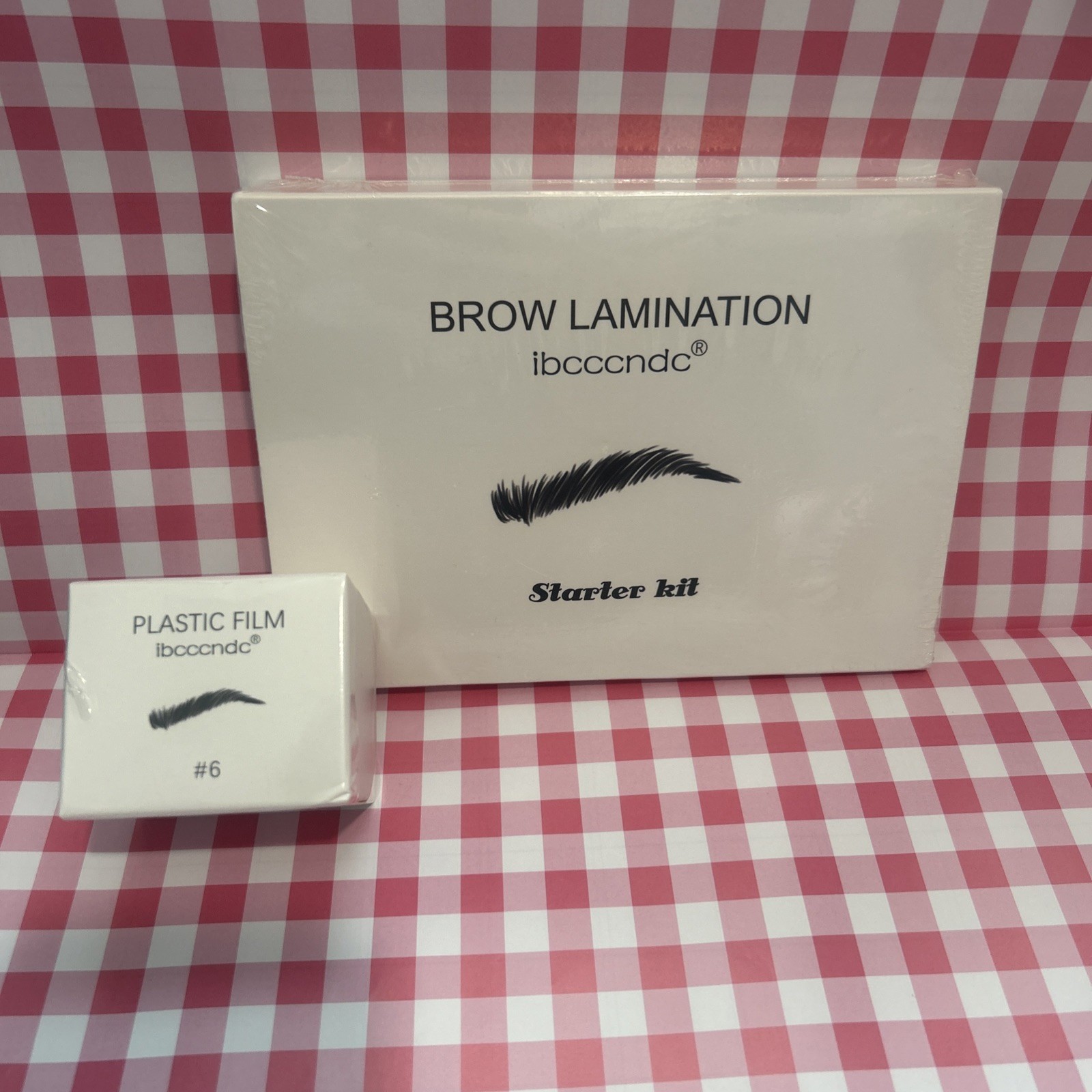 New IBCCCNDC Brow Lamination Starter Kit Perfect Full Fluff Sculp Brows 7 Pc/Set