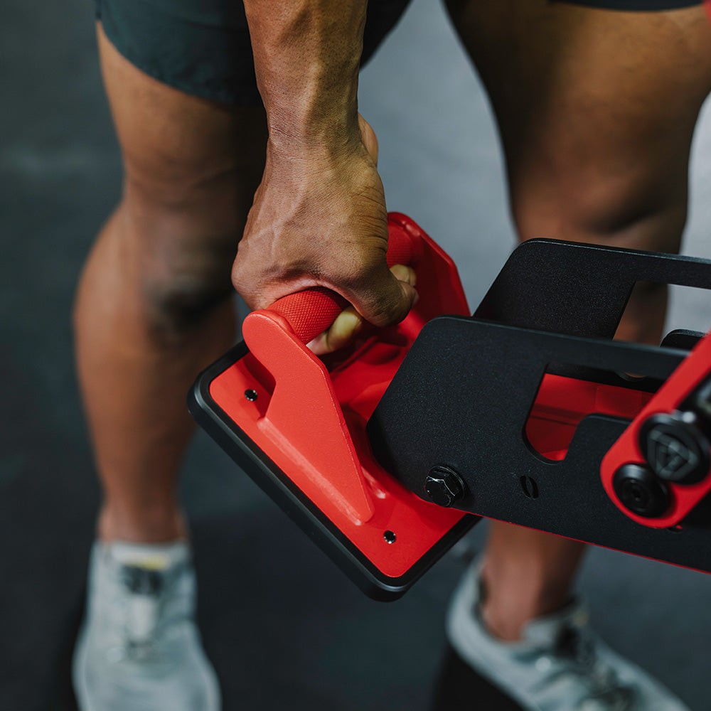 Titan Fitness TITAN Series Red Adjustable Bench, 600LB Incline/1000 LB Flat