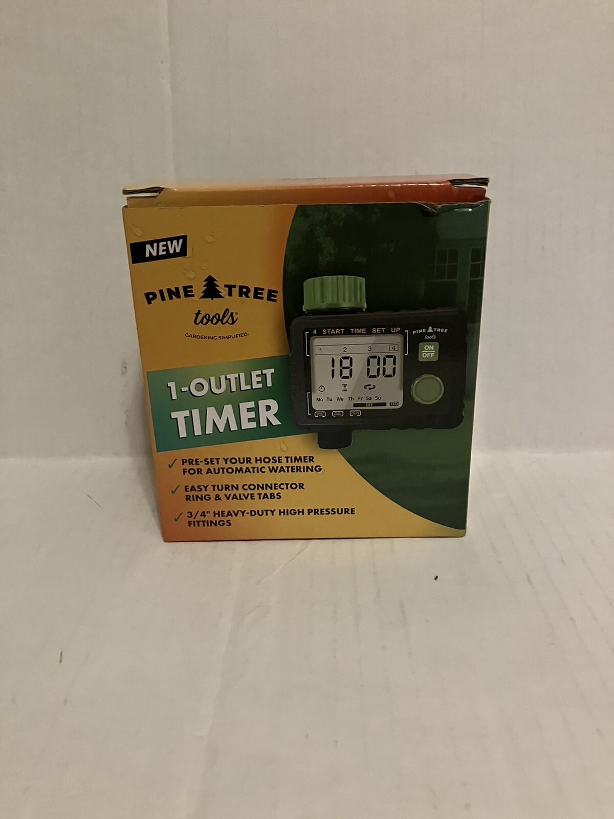 Pine Trees Tools One Outlet Timer 3/4 Fittings