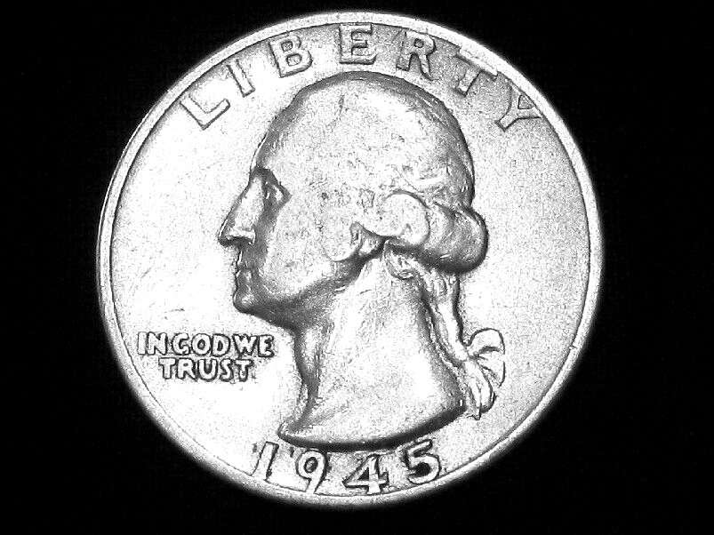 1945-S Washington Quarter --- Extra Fine +++