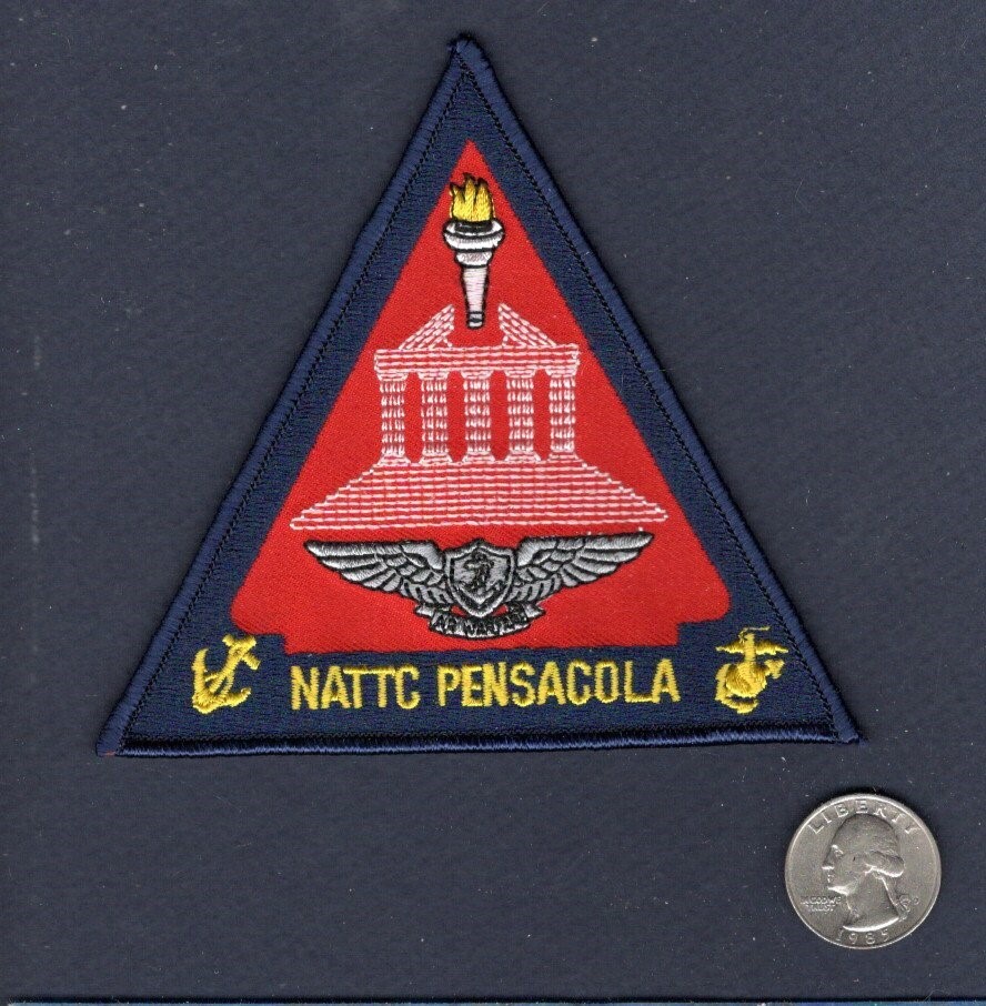 Original NATTC Naval Air Technical Training PENSACOLA NAVY USMC Squadron Patch