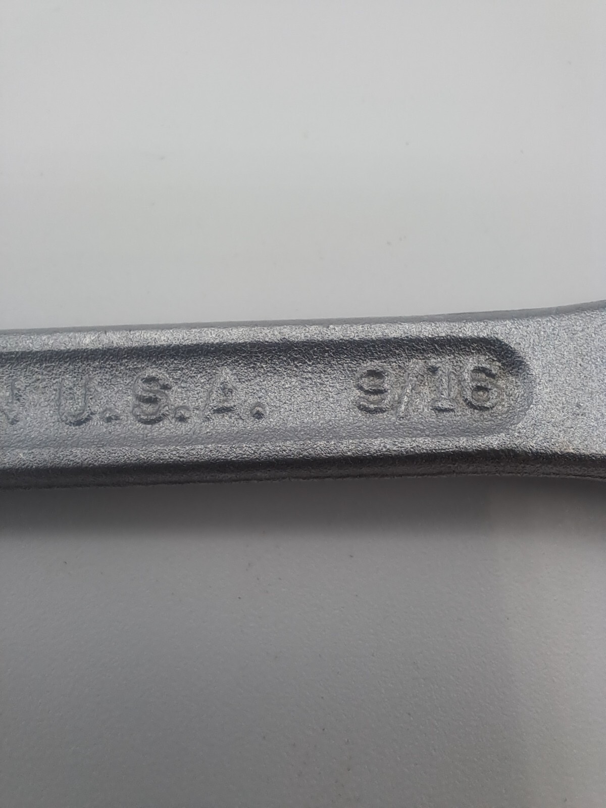 Vintage Dunlap 9/16 Combination Wrench, 12 Point, Forged in USA