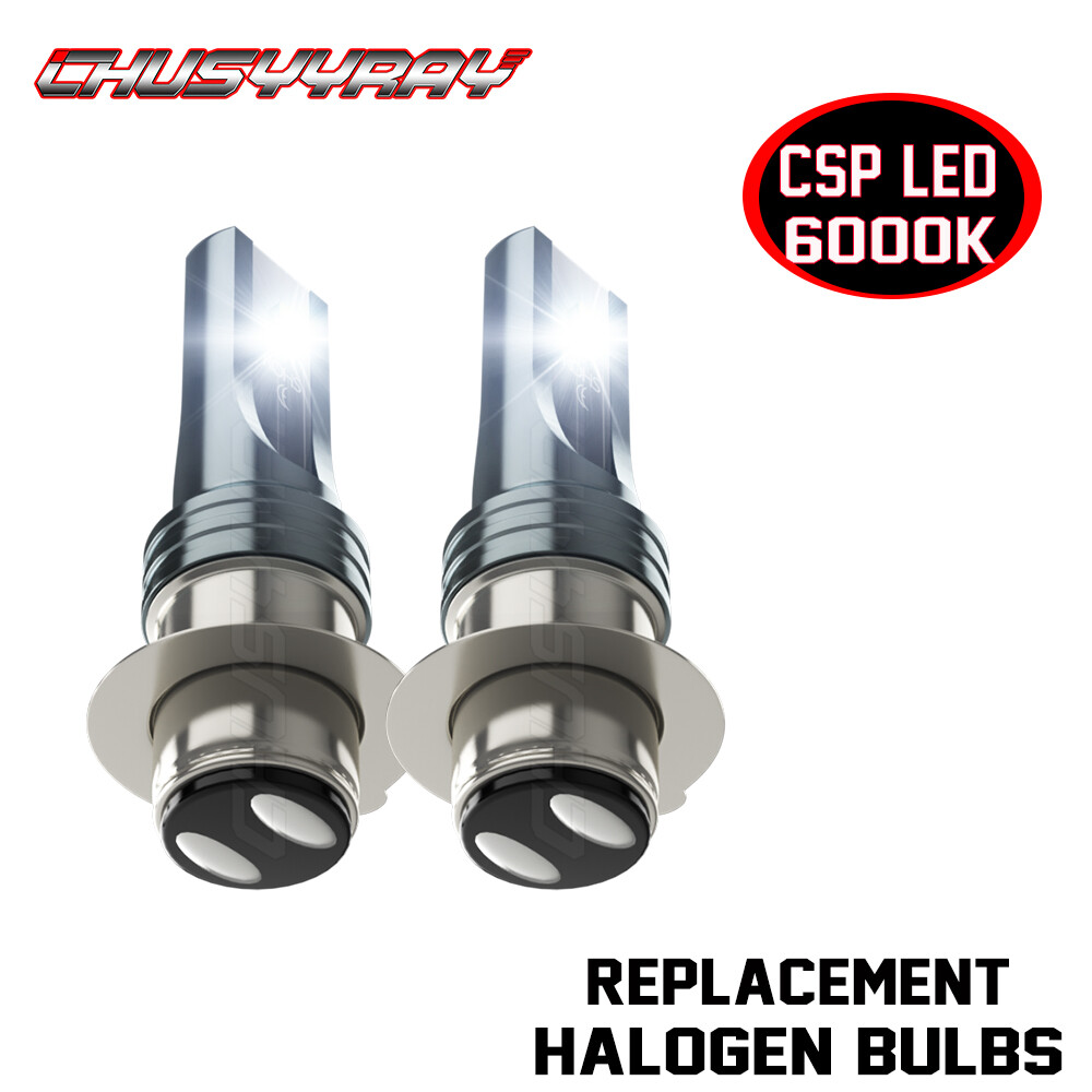 For Yamaha WOLVERINE 350 1995-2005 H6 Xenon HID Hyper LED Headlight Bulbs Lights