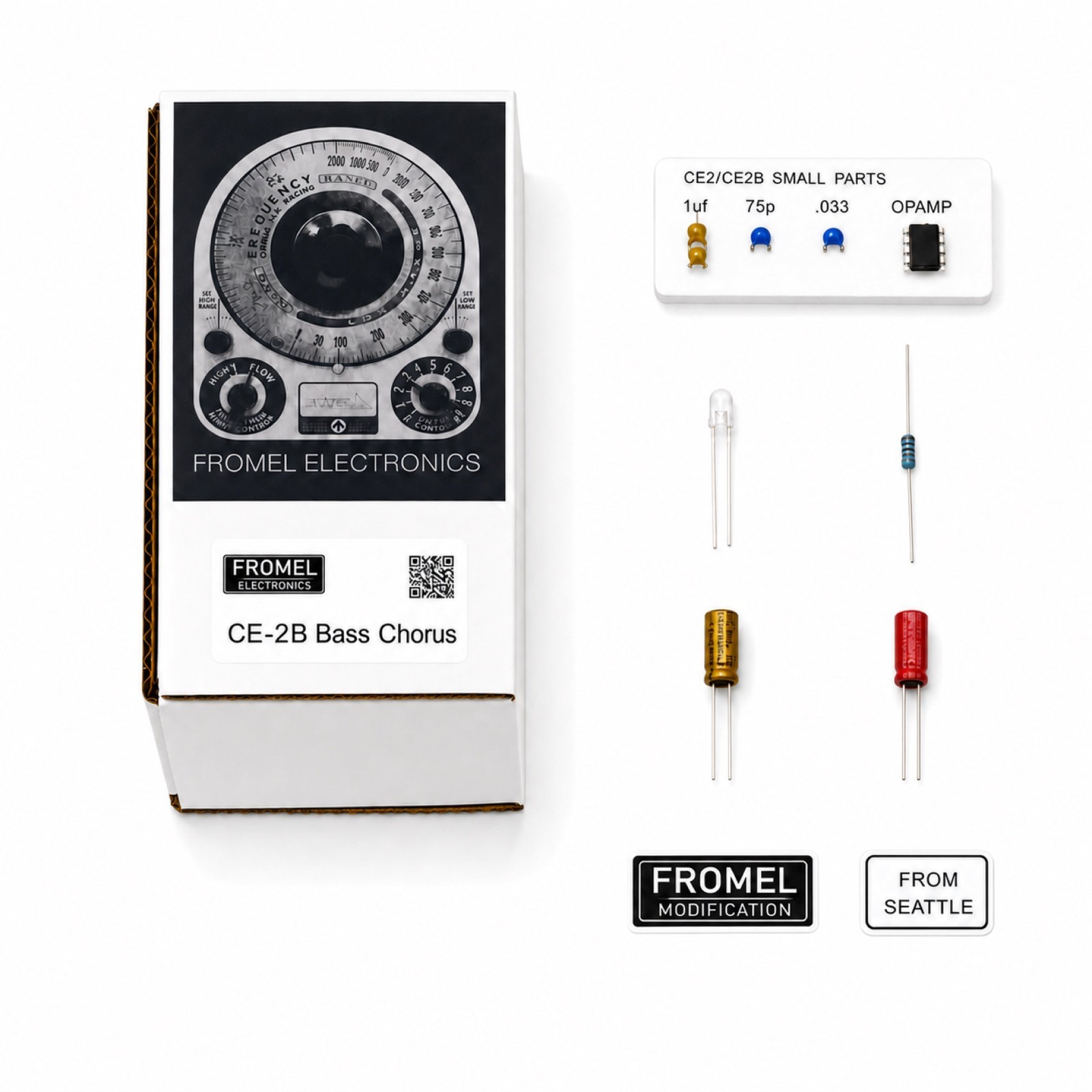 FromelBoss CE-2B Bass Chorus Pedal Supreme Mod Kit  W/ CE-2 Conversion option