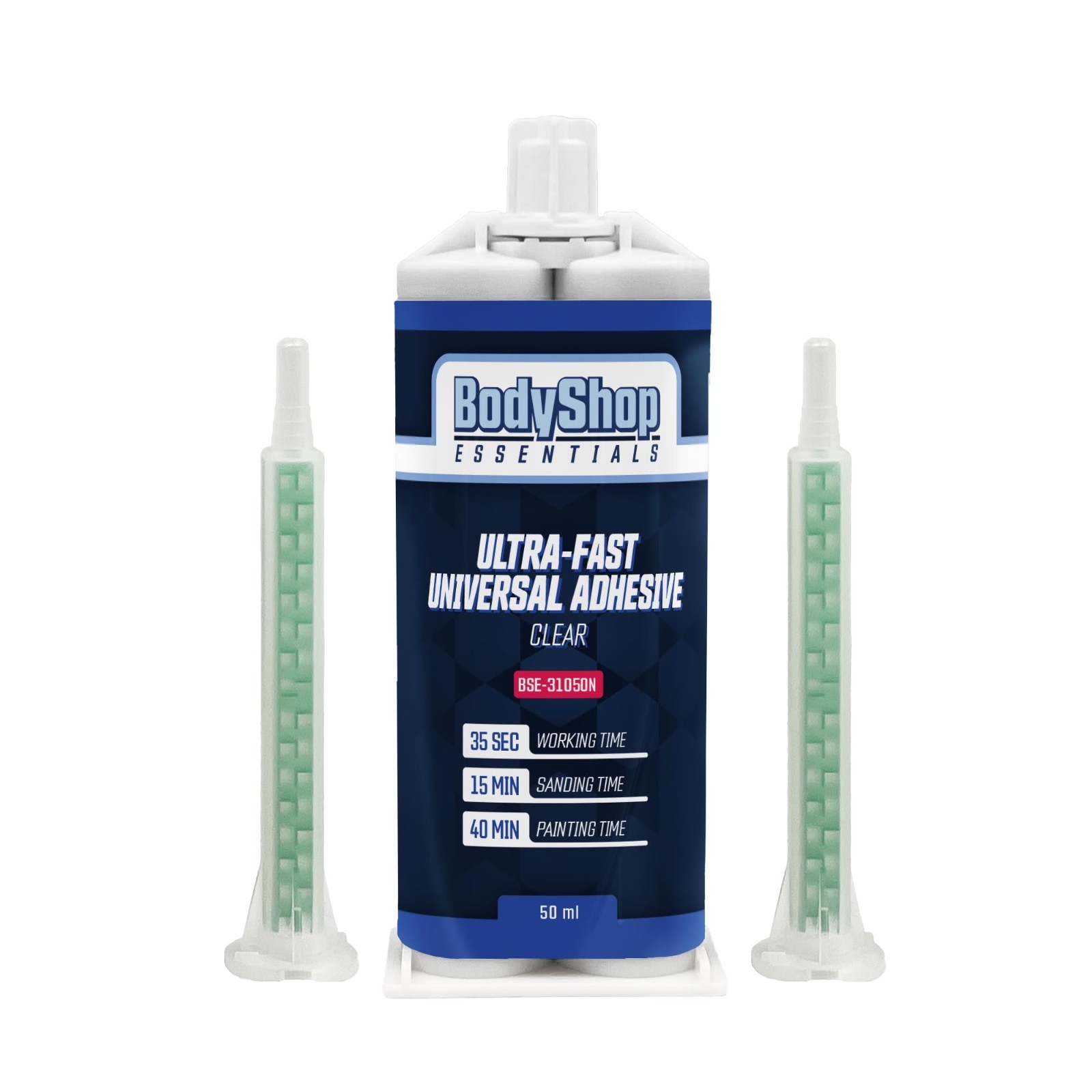 BodyShop Essentials Ultra Fast Multipurpose Plastic Repair Adhesive 50ml