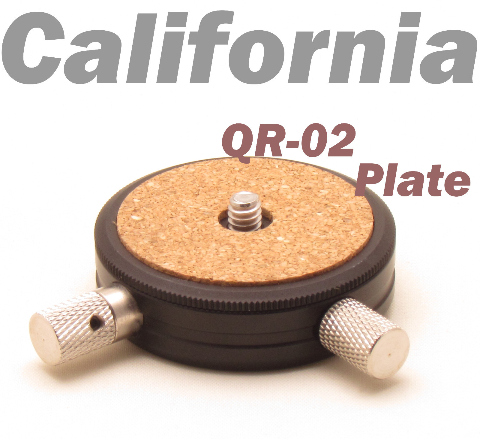 QR-02 Quick Release Plate ballhead adapter For Canon Nikon Pentax Sony DSLR KS01