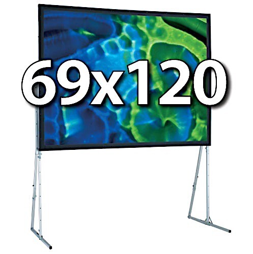 DRAPER 241102 - UFS 69x120 COMPLETE SCREEN SYSTEM - REAR PROJECTION - HD-LEGS