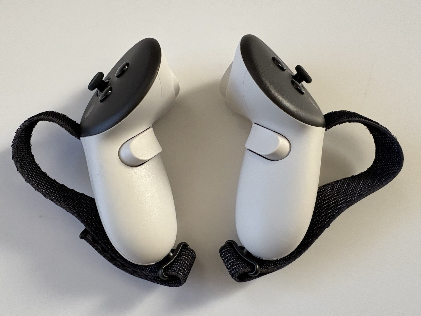 Meta Quest 3/3S Left And Right Controllers Only With Active Straps TESTED