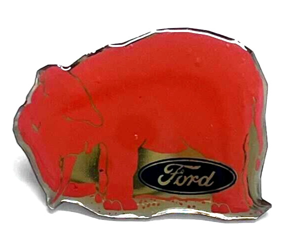 Ford Pink Elephant Pin (H18)