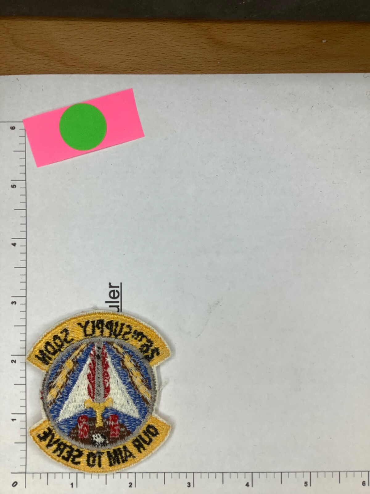 VINTAGE USAF 28th SUPPLY SQUADRON PATCH
