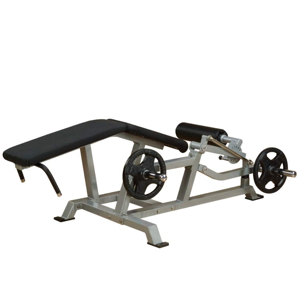 Body-Solid Leverage Leg Curl Plate Loaded Pro Clubline Commercial LVLC