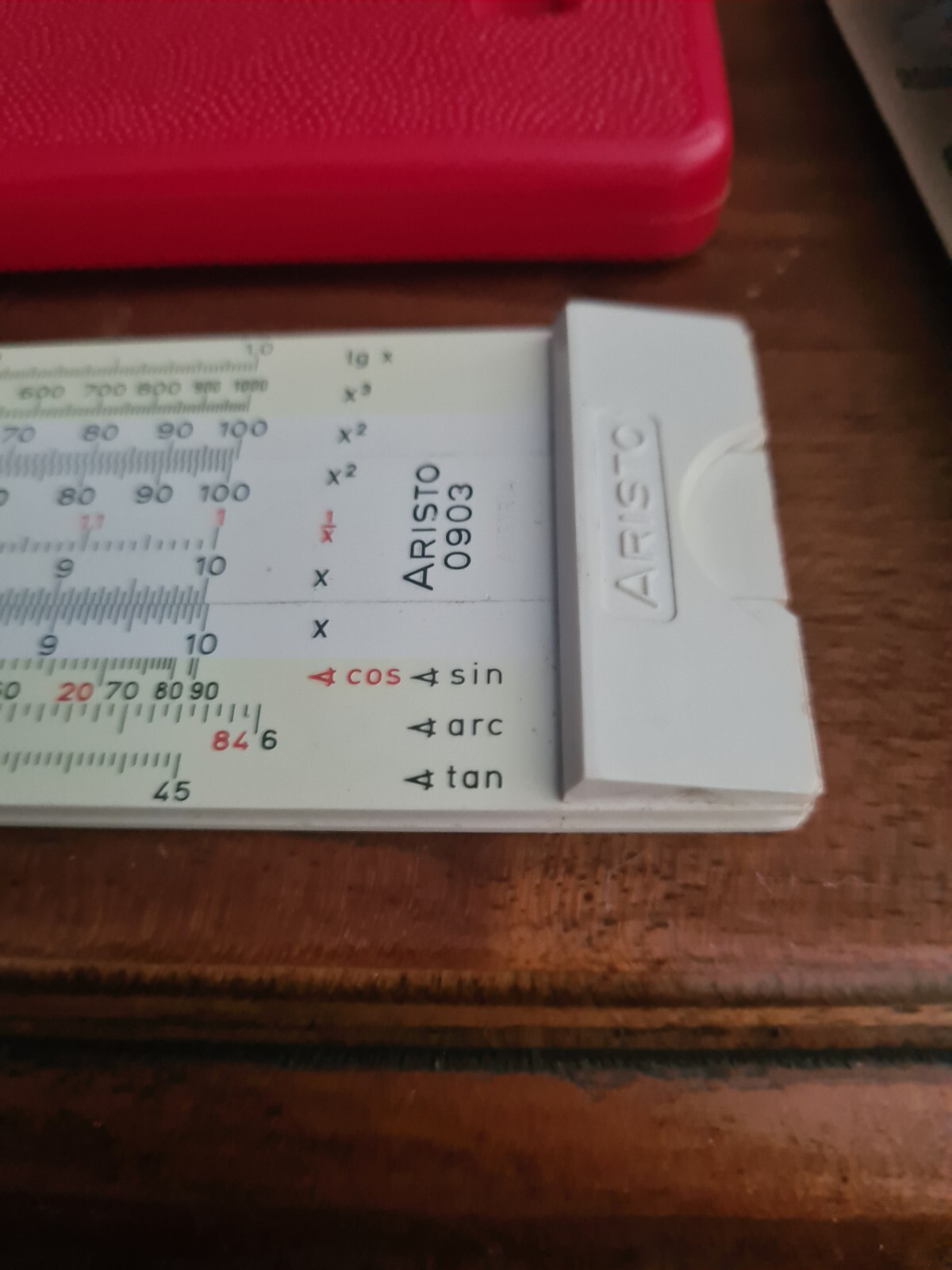 ARISTO SCHOLAR Slide Rule No 0903 With Case