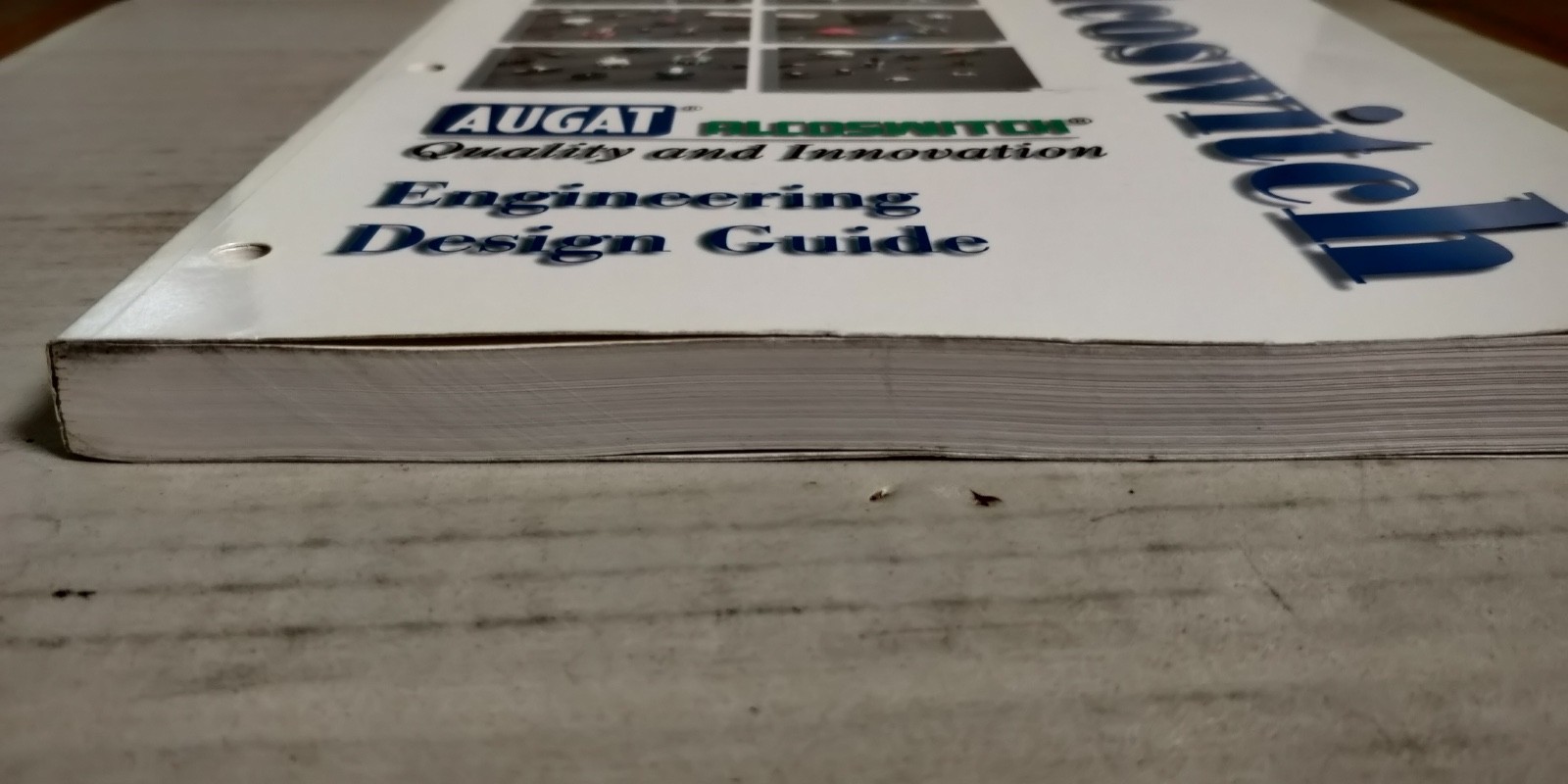 1996 AUGAT Alcoswitch Engineering Design Guide Catalog Switches C4